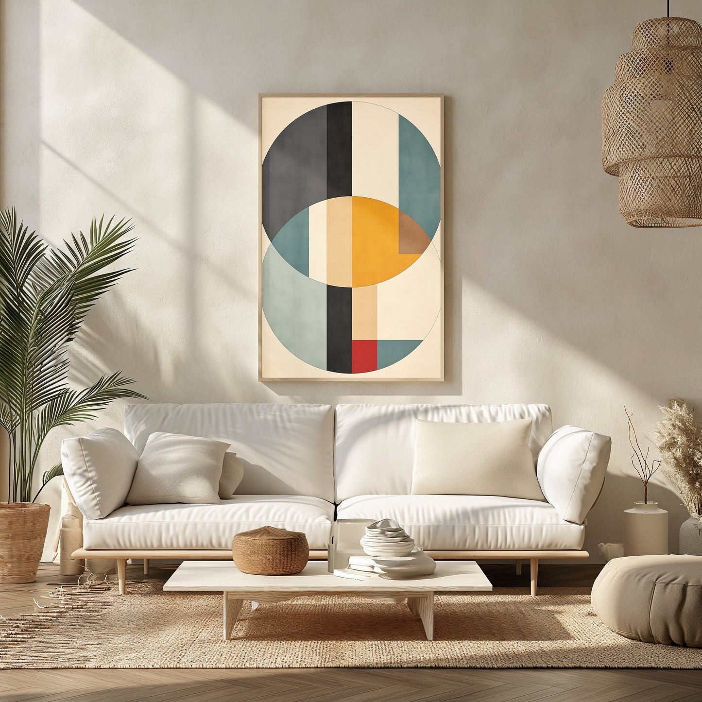 Geometrical Boheme, Digital Prints, Boho Digital Print, Nordic Room Poster, Modern Wall Art Set, Minimalist Art, Art Lover's Choice