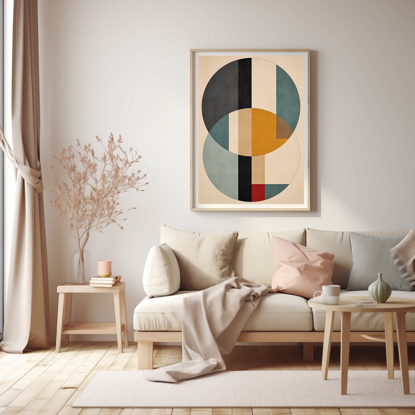 Geometrical Boheme, Digital Prints, Boho Digital Print, Nordic Room Poster, Modern Wall Art Set, Minimalist Art, Art Lover's Choice