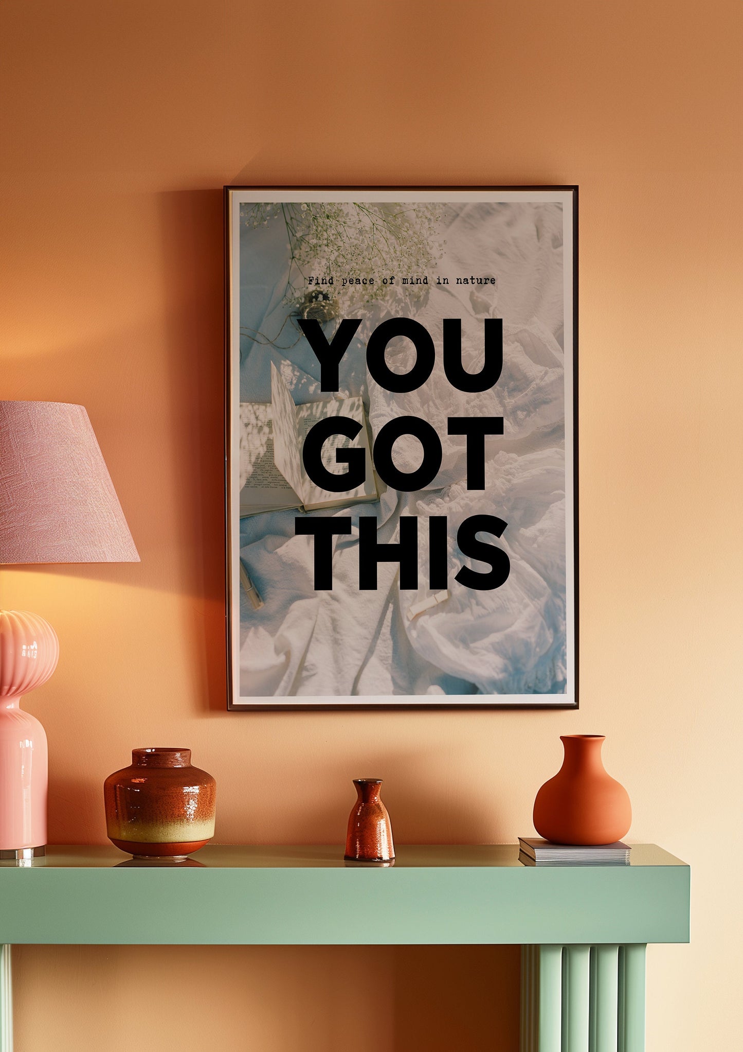 Motivational Wall Art, You Got This Poster, Inspirational Quote Print, Positive Affirmation Decor, Encouragement Art, Office Motivation