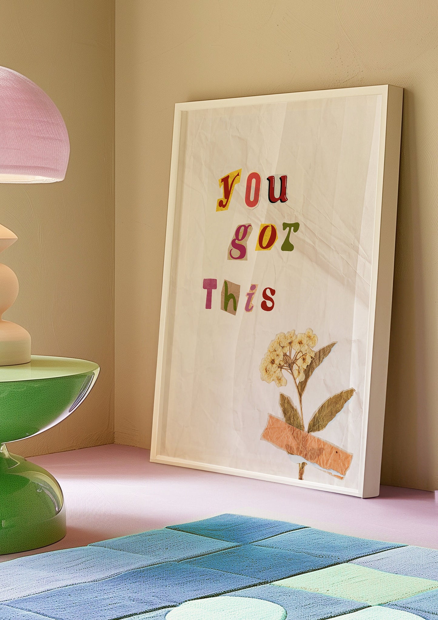 You Got This Motivational Poster, Inspirational Wall Art, Positive Affirmation Decor, Uplifting Home Print, Modern Art Poster