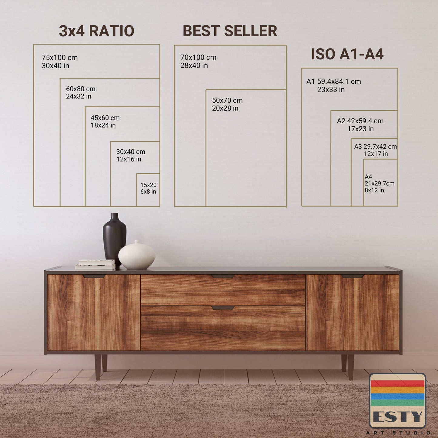 Neutral Bauhaus Poster Set, Mid-Century Modern Wall Art, Geometric Art Prints, Bauhaus 1919, Exhibition Posters, Abstract Minimalist Decor