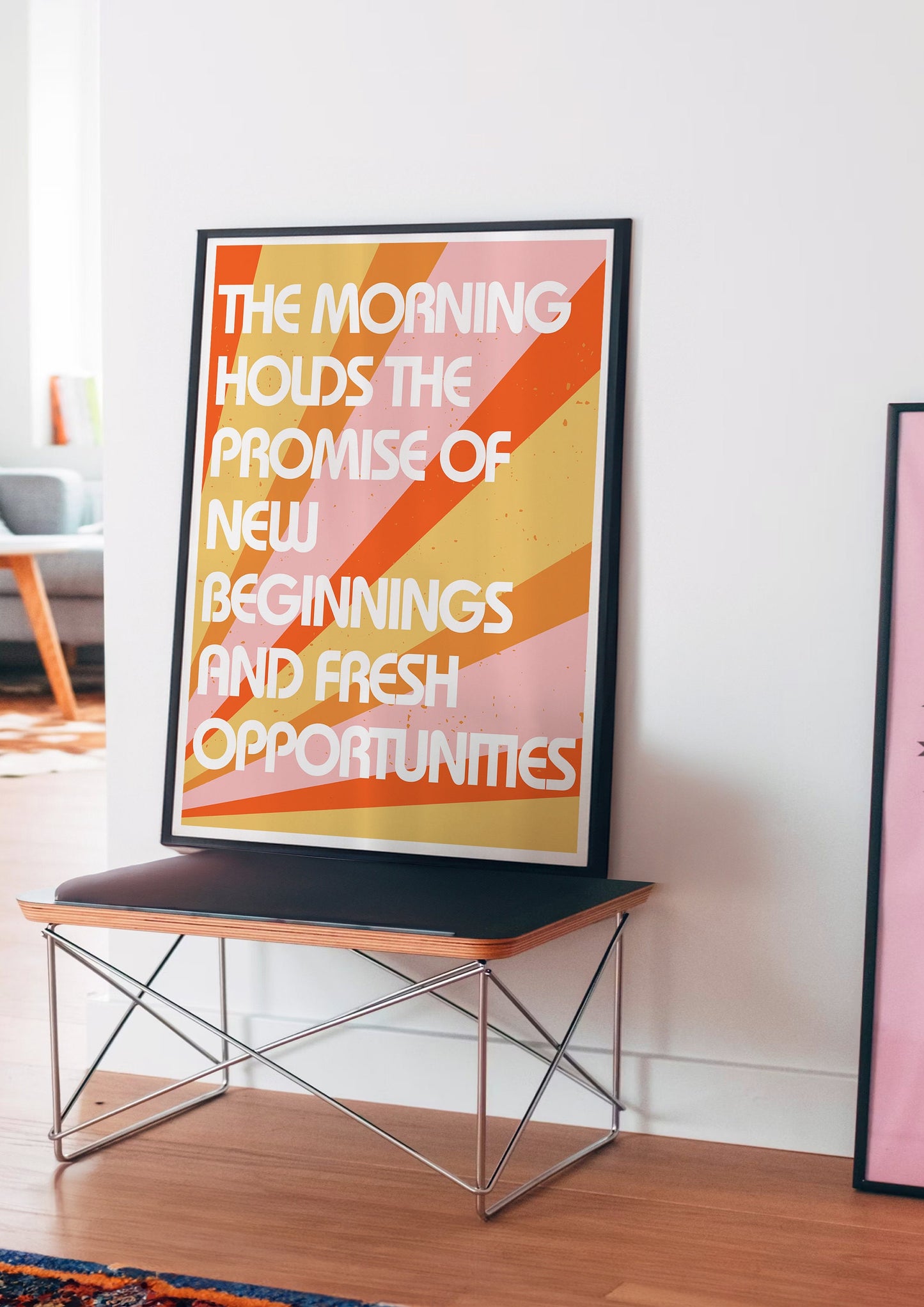 Morning Inspiration Art Print, Promise of New Beginnings, Motivational Sunrise Poster, Inspirational Sunrise Poster, Morning Motivation Art