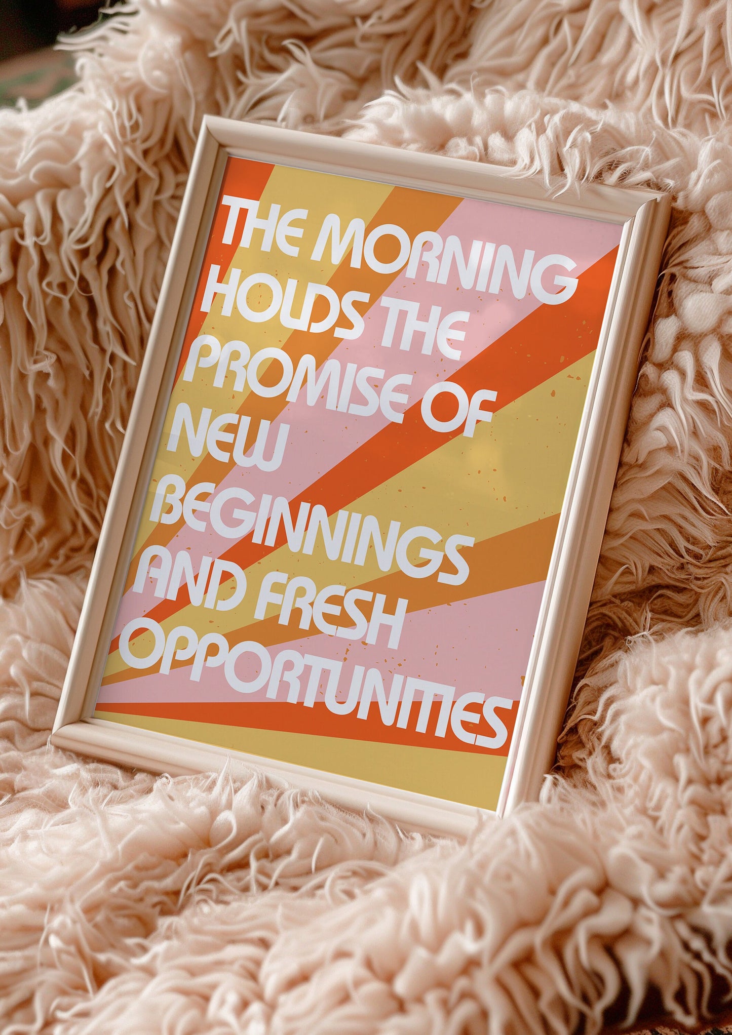 Morning Inspiration Art Print, Promise of New Beginnings, Motivational Sunrise Poster, Inspirational Sunrise Poster, Morning Motivation Art