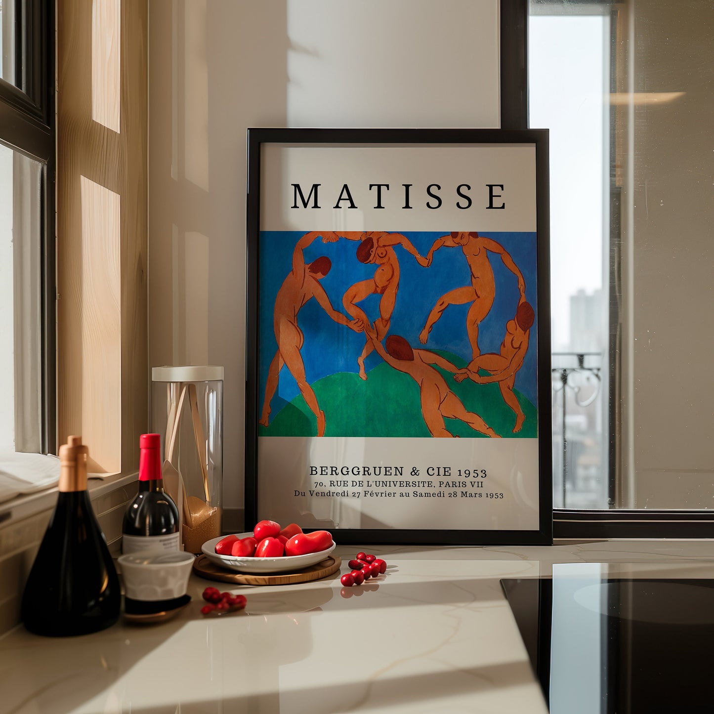 Henri Matisse Dance Print, Colorful Modernist Art, Abstract Wall Decor, Large Dance Poster, Classic French Art, Art Living Room, Matisse Art