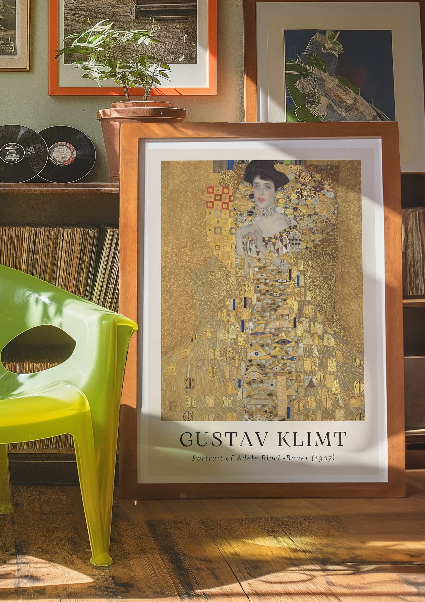 Gustav Klimt Portrait of Adele Bloch-Bauer Poster, Famous Painting, Art Nouveau Gold Art Print, Symbolist Masterpiece, Klimt Golden Art